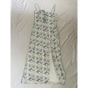 princess polly floral print midi dress